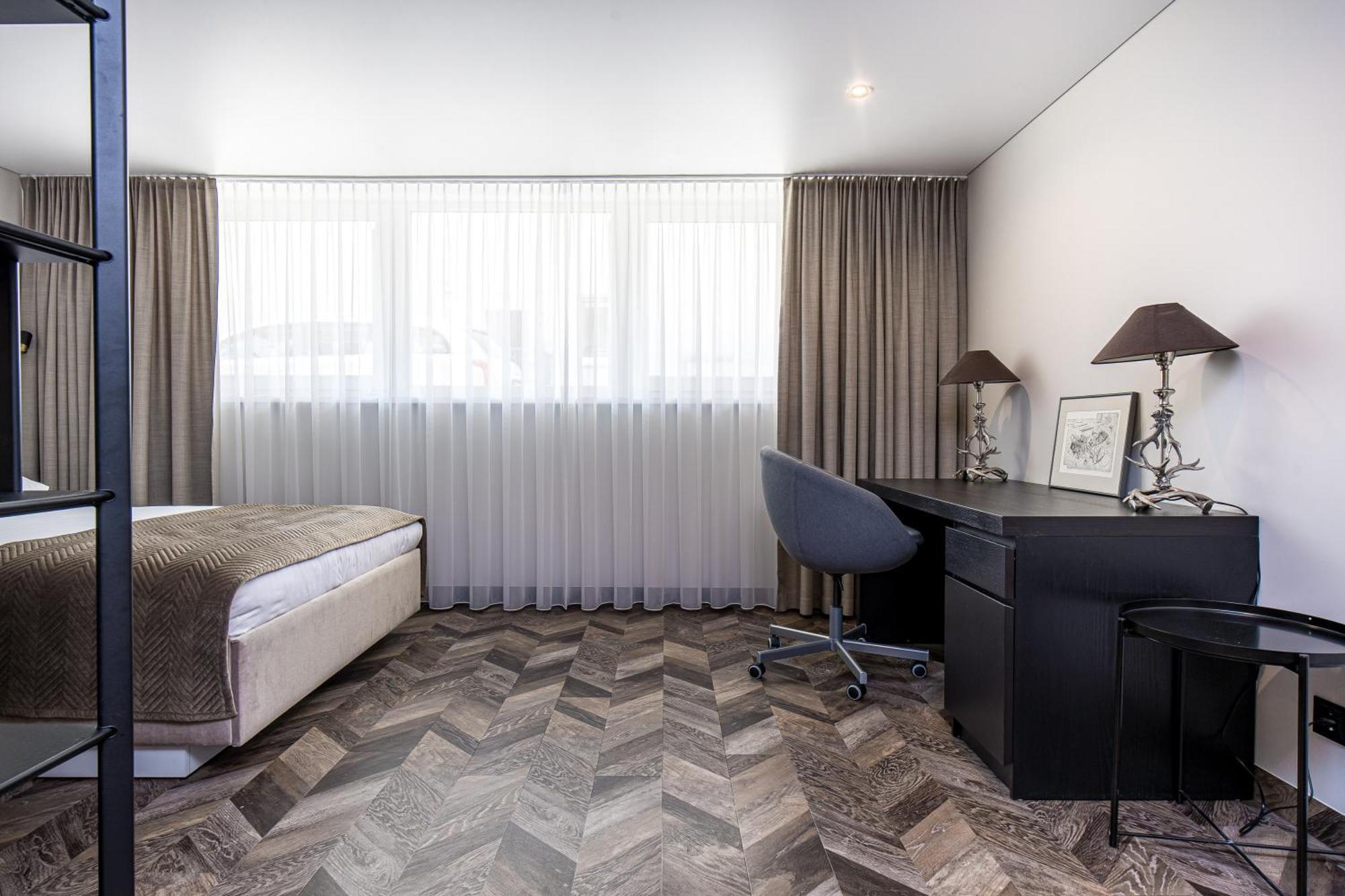 Hotel Viesbutis Prie Fontano Palanga Esterno foto